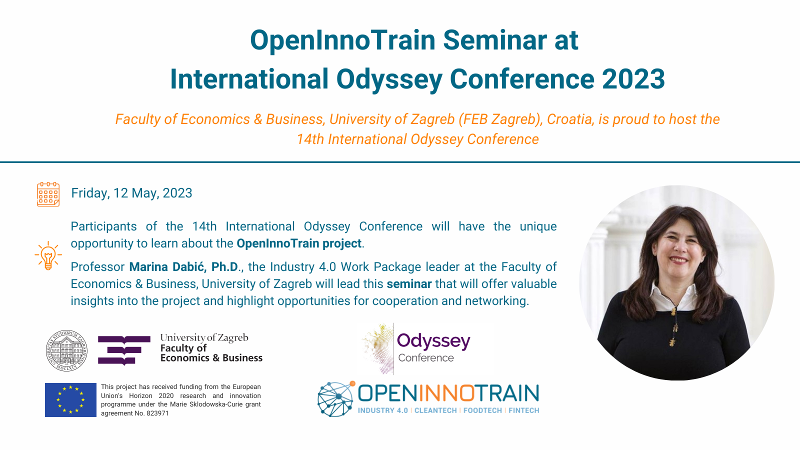 OpenInnoTrain Seminar at International Odyssey Conference 2023 OpenInnoTrain