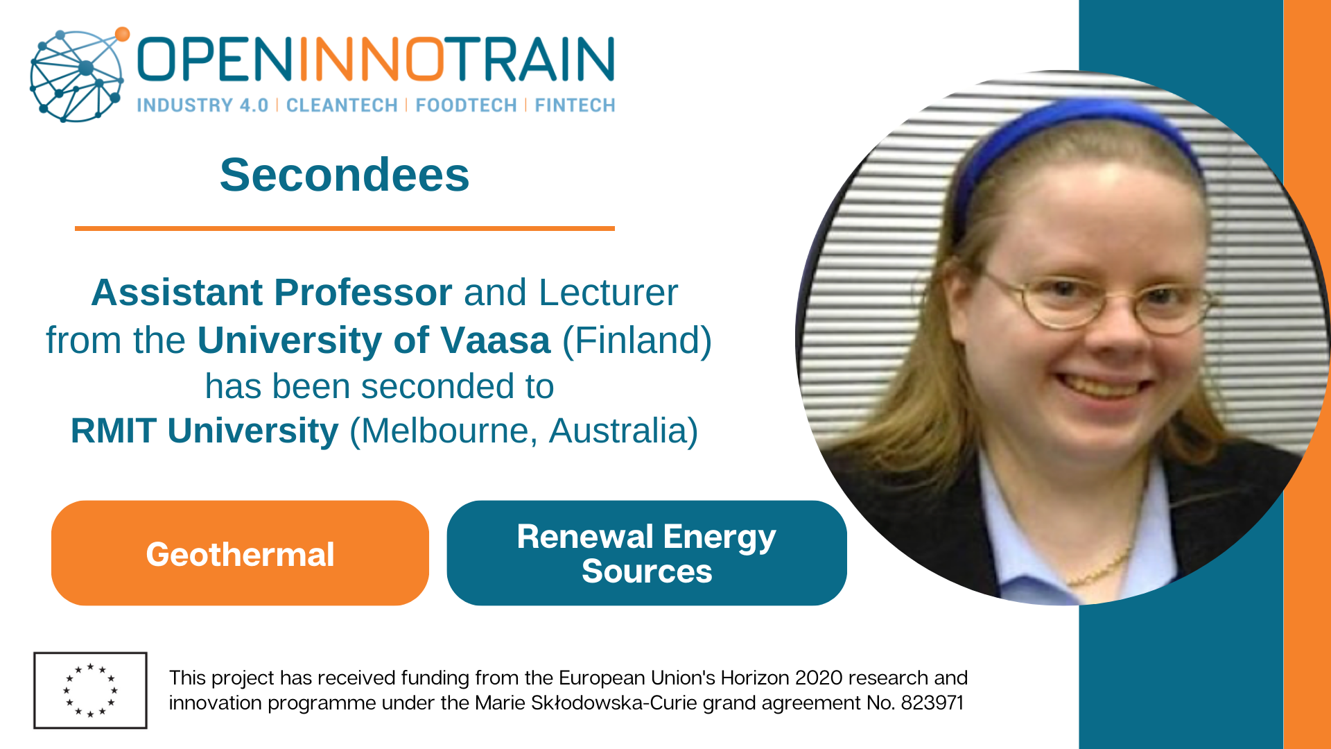 This project has received fundig from the European Union’s Horizon 2020 research and innovation programme under the Marie SkÅ‚odowska-Curie grand agreement No. 823971 (19) img